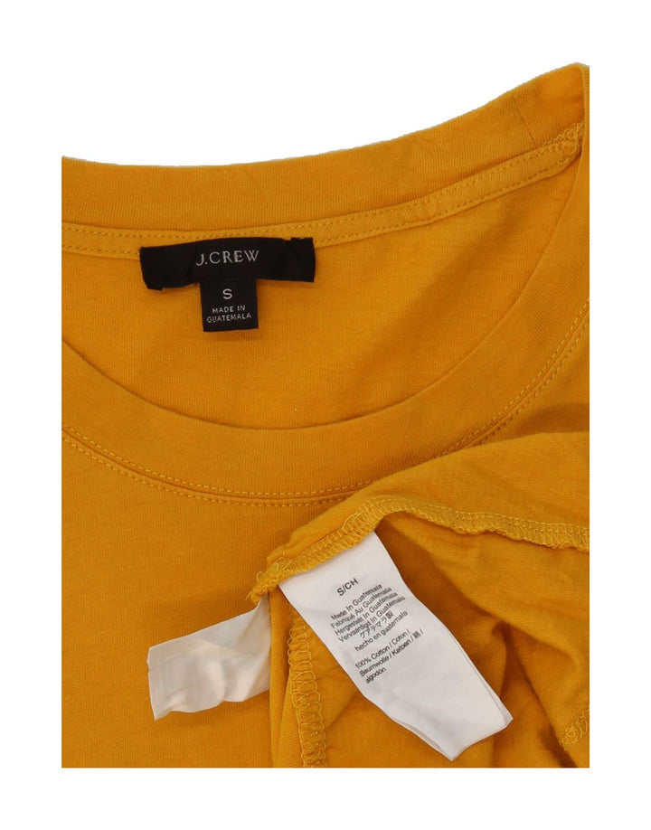 J. CREW Womens Oversized A-Line Dress UK 10 Small Yellow Cotton Vintage J. Crew and Second-Hand J. Crew from Messina Hembry 