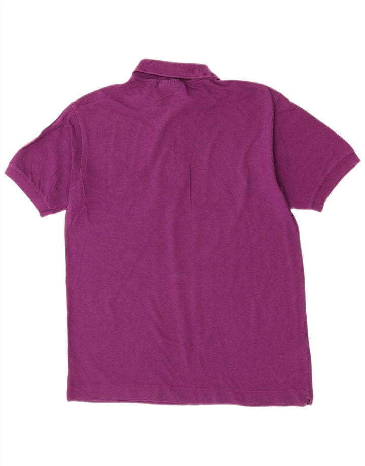 Lacoste Mens Classic Fit Polo Shirt Size 3 Small Purple Cotton