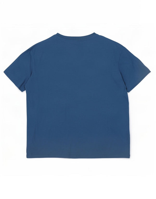 Benetton Womens T-Shirt Top UK 16 Large Blue