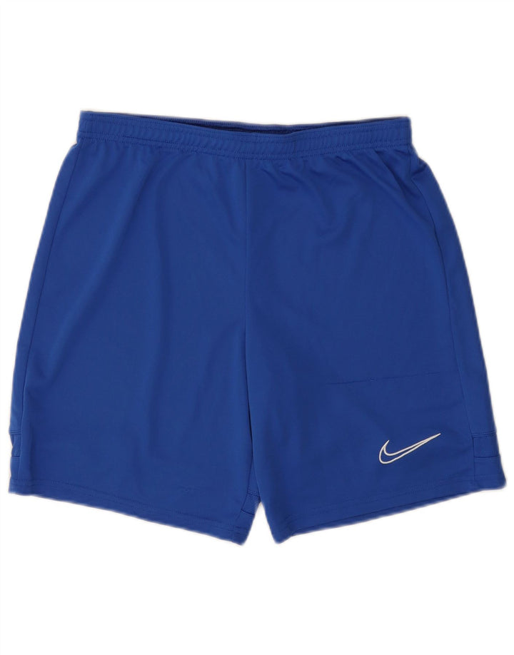 NIKE Mens Dri Fit Sport Shorts Medium  Blue Polyester