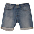 Jack & Jones Mens Denim Shorts Medium W32 Blue Cotton