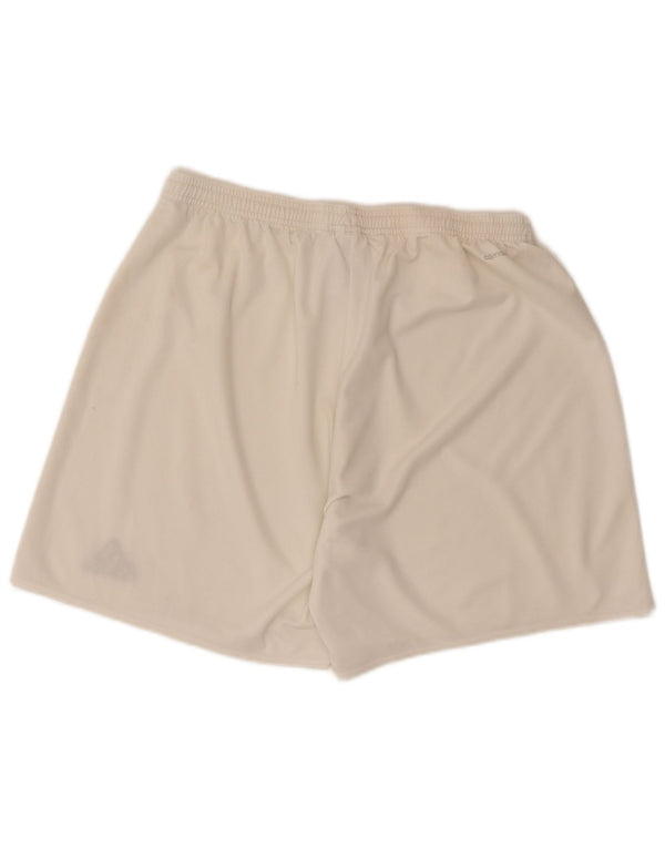 Adidas Mens Climalite Sport Shorts XL White Polyester