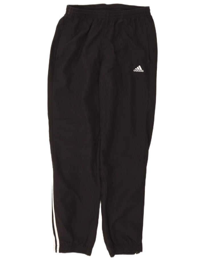 Adidas Mens Tracksuit Trousers Joggers Medium Black Polyester