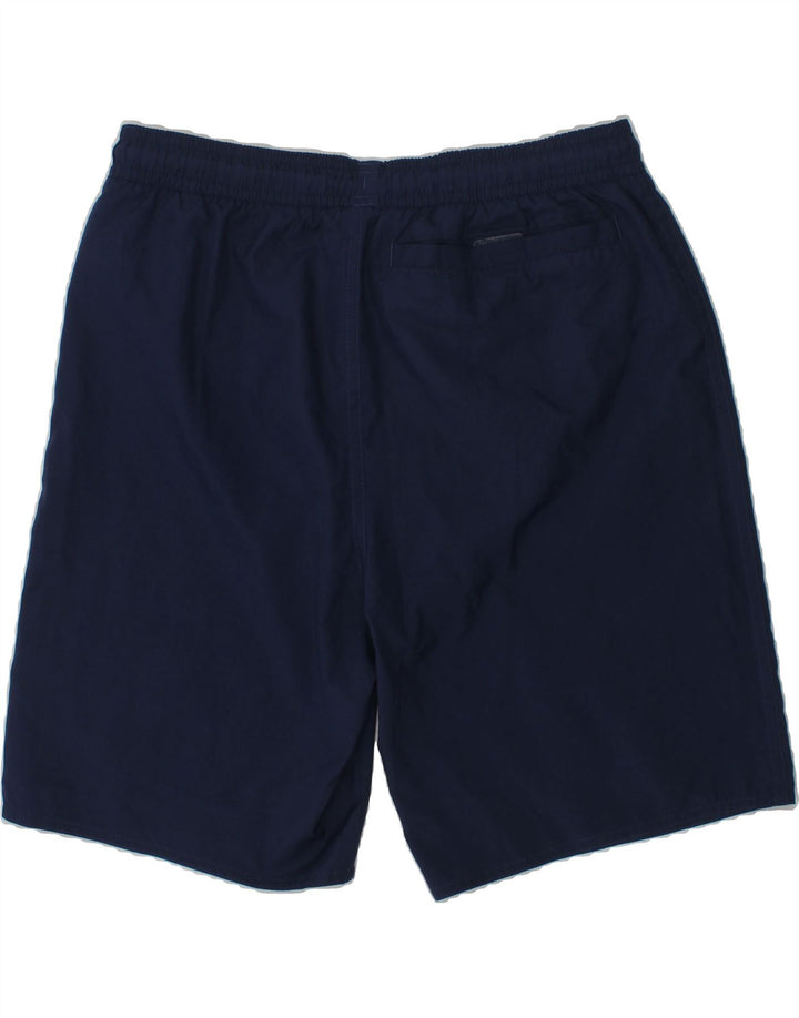 ADIDAS Boys Sport Shorts 13-14 Years Navy Blue Polyester | Vintage Adidas | Thrift | Second-Hand Adidas | Used Clothing | Messina Hembry 