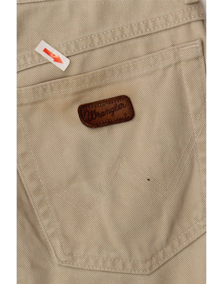 Wrangler Mens Straight Jeans W28 L29 Beige