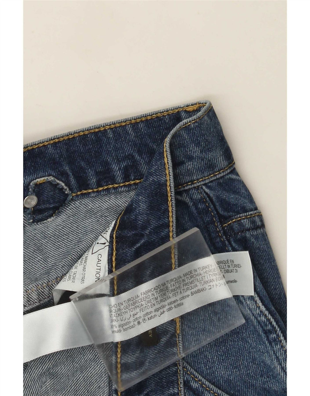 Massimo Dutti Womens Wide Leg Jeans EU 40 Medium W30 L30 Blue Cotton