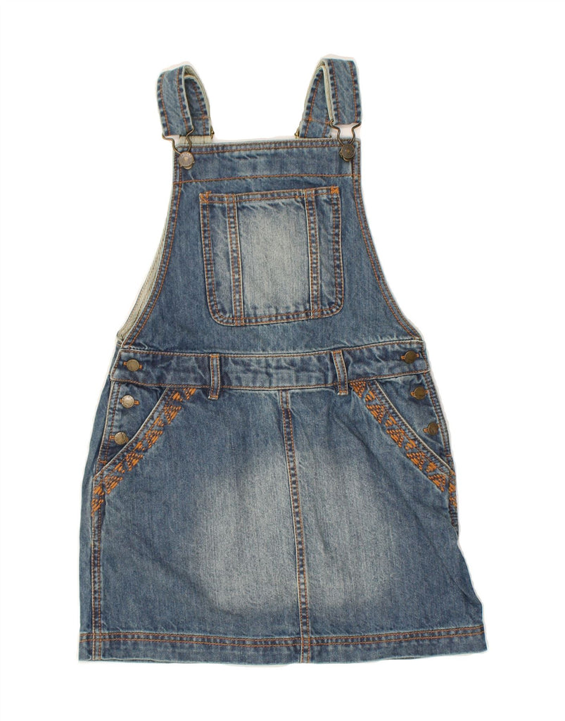 FAT FACE Girls Dungarees Denim Dungaree Dress 10-11 Years Blue Cotton | Vintage Fat Face | Thrift | Second-Hand Fat Face | Used Clothing | Messina Hembry 