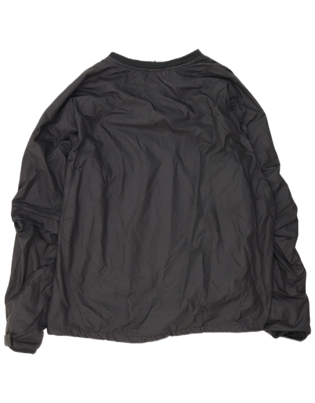 NIKE Mens Pullover Tracksuit Top Large Black Polyester