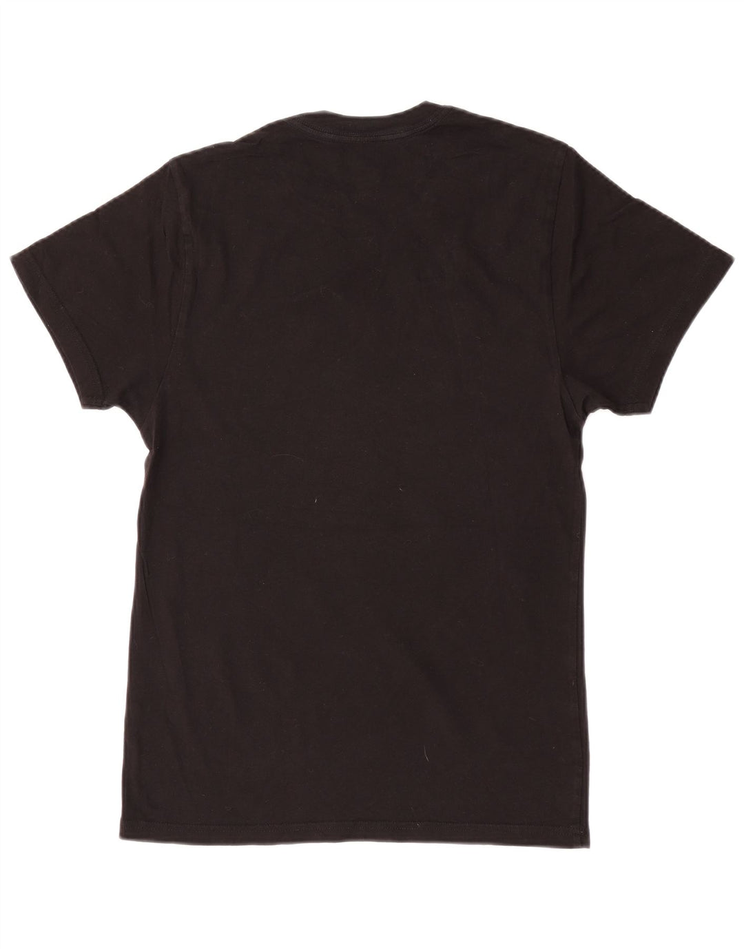 Vans Mens Custom Fit Graphic T-Shirt Top Small Black Cotton