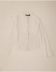 MOSSIMO Womens Shirt UK 10 Small White Cotton