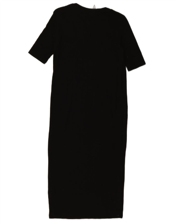 Zara Womens Maxi Dress UK 8 Small Black Polyester