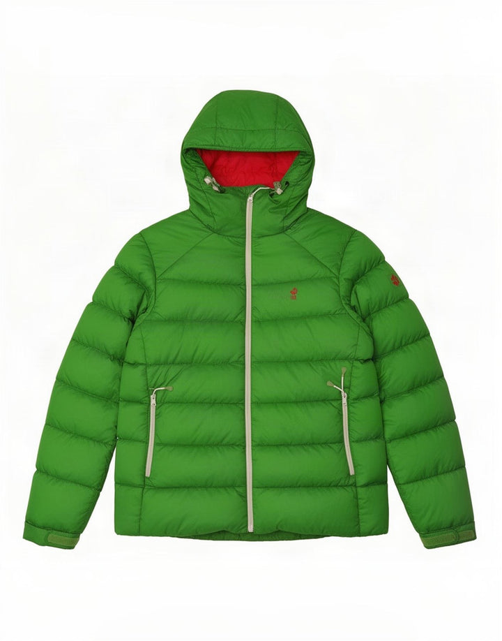 Jack Wolfskin Womens Padded Jacket UK 18/20 XL Green Polyester