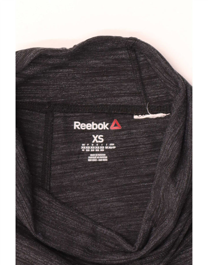 Reebok Womens Leggings UK 4/6 XS  Grey Flecked