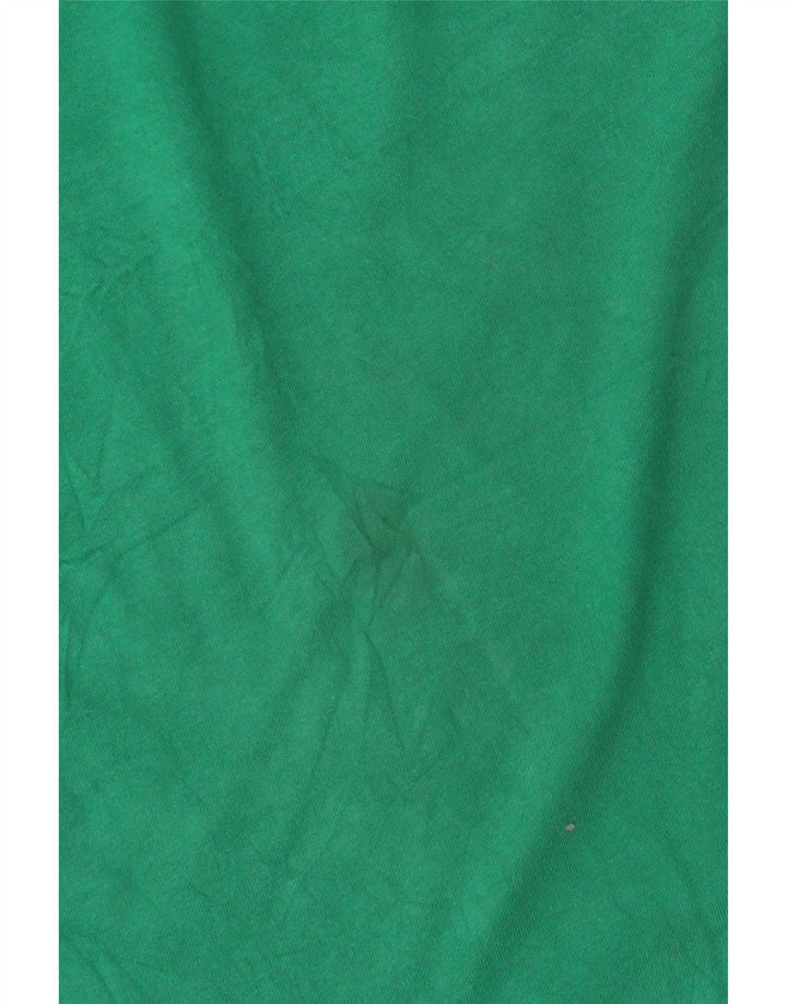 Nike Mens T-Shirt Top Medium Green Cotton