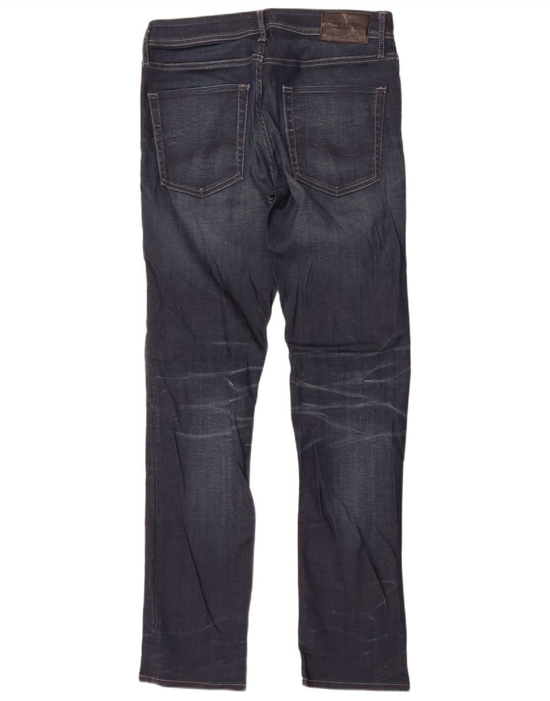Jack & Jones Mens Tim Slim Jeans W33 L34 Blue Cotton