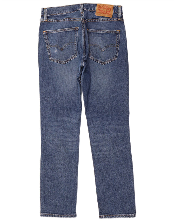 Levi's Mens 511 Slim Jeans W30 L30 Blue Cotton