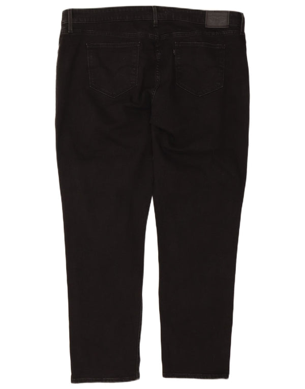 Levi's Womens 311 Shaping Skinny Jeans US 22 3XL W44 L30 Black Cotton