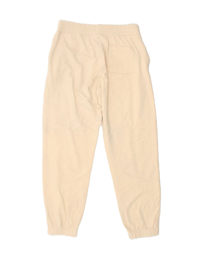 CHAMPION Mens Tracksuit Trousers Joggers Large Off White Cotton | Vintage Champion | Thrift | Second-Hand Champion | Used Clothing | Messina Hembry 