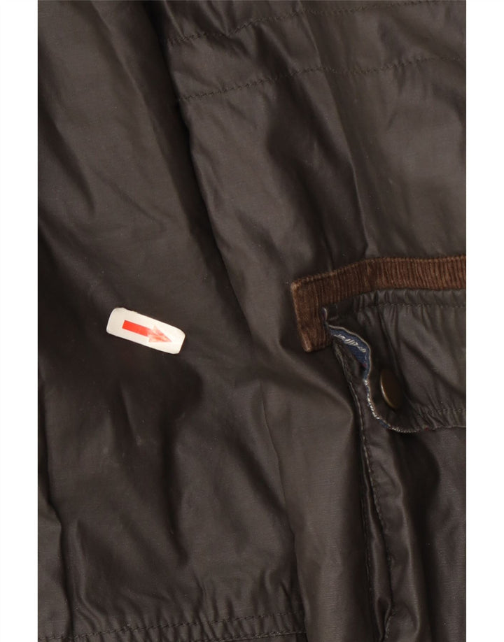 Marks & Spencer Boys Waxed Cotton Jacket 13-14 Years Khaki