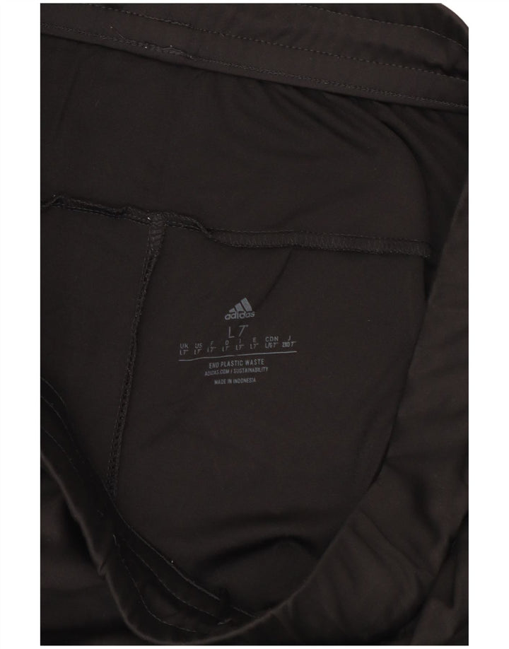 Adidas Mens Sport Shorts Large Black Polyester