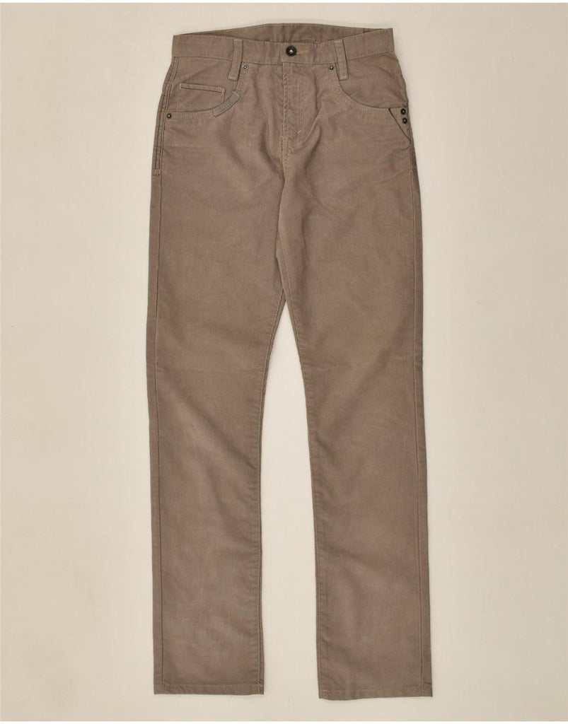 LEVI'S Boys Slim Corduroy Trousers 13-14 Years W26 L32 Beige Polyester | Vintage Levi's | Thrift | Second-Hand Levi's | Used Clothing | Messina Hembry 