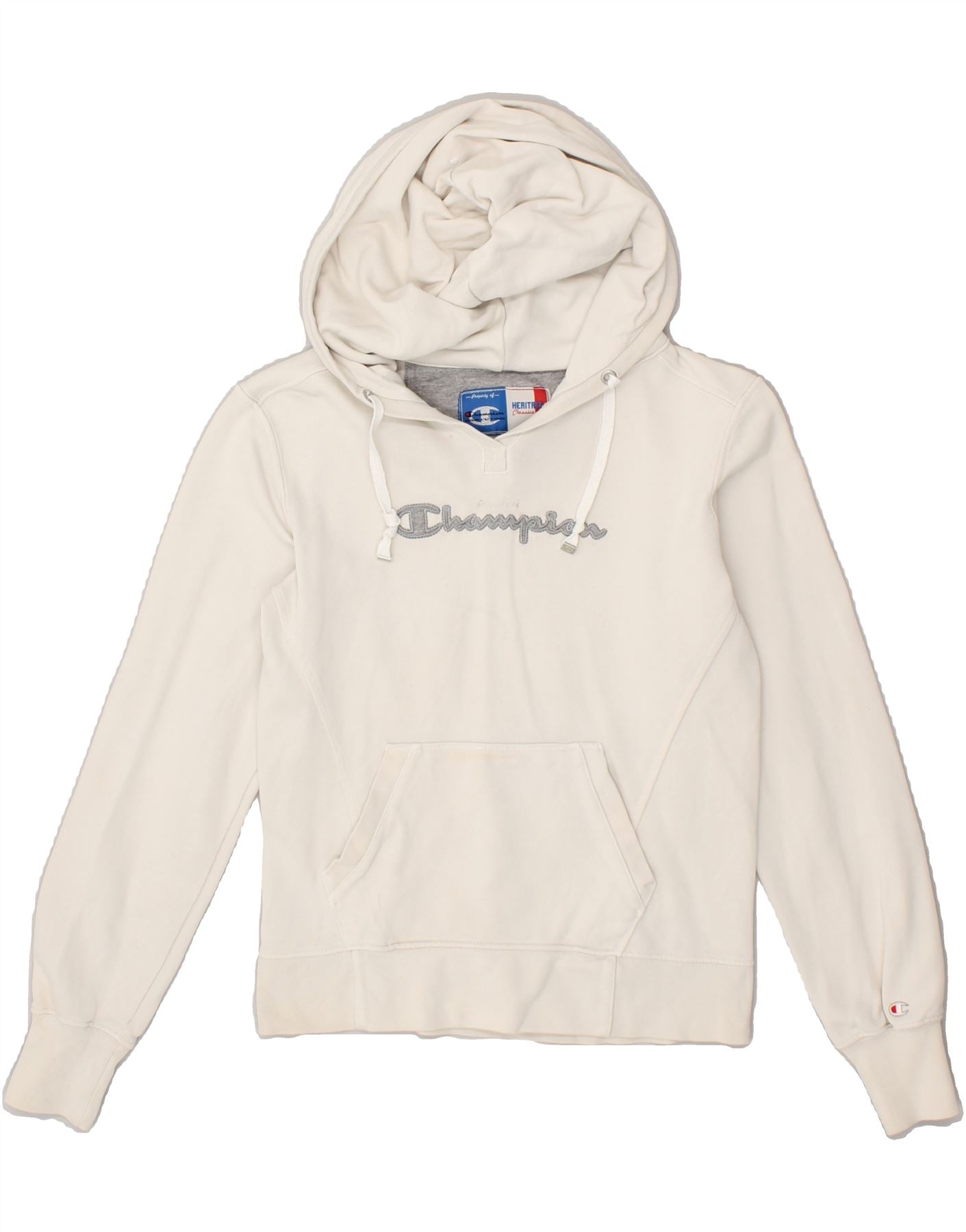 CHAMPION Womens Heritage Classics Graphic Hoodie Jumper UK 10