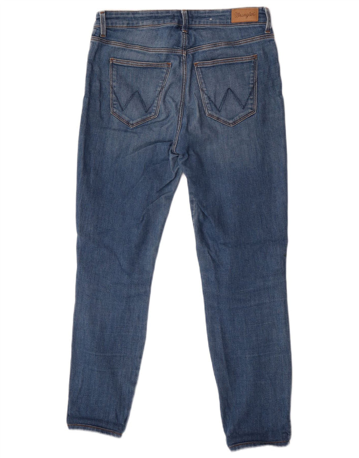 Wrangler Womens Skinny Jeans W30 L29 Blue Cotton