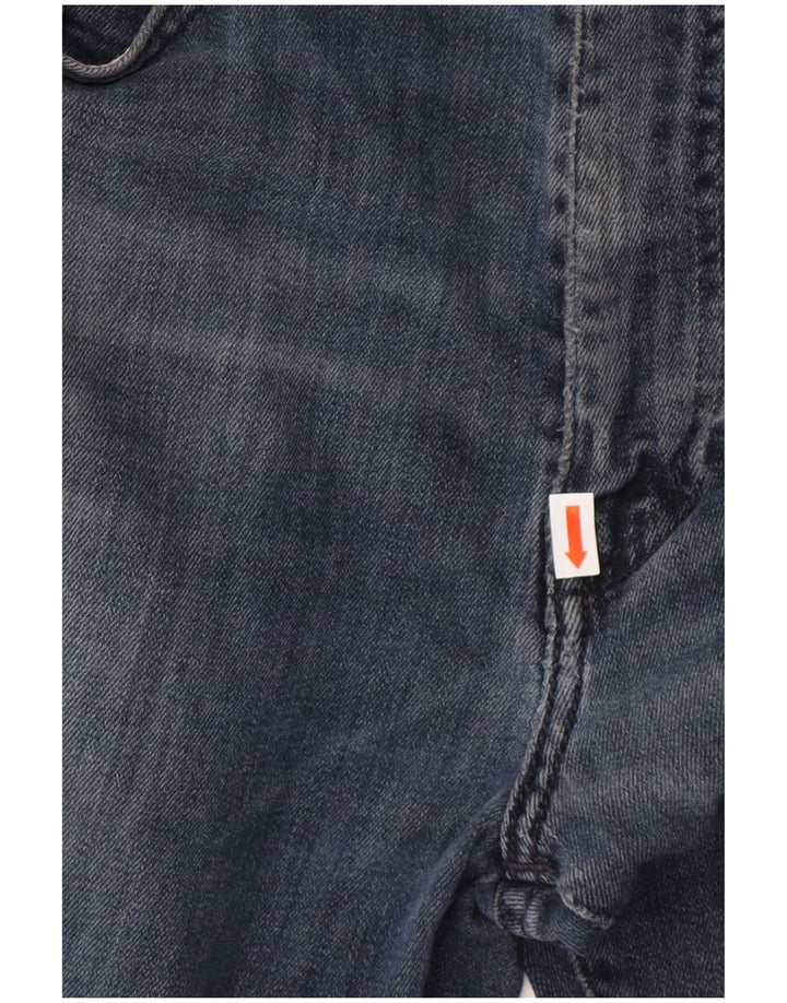 LEVI'S Mens Slim Jeans W36 L32 Blue Cotton