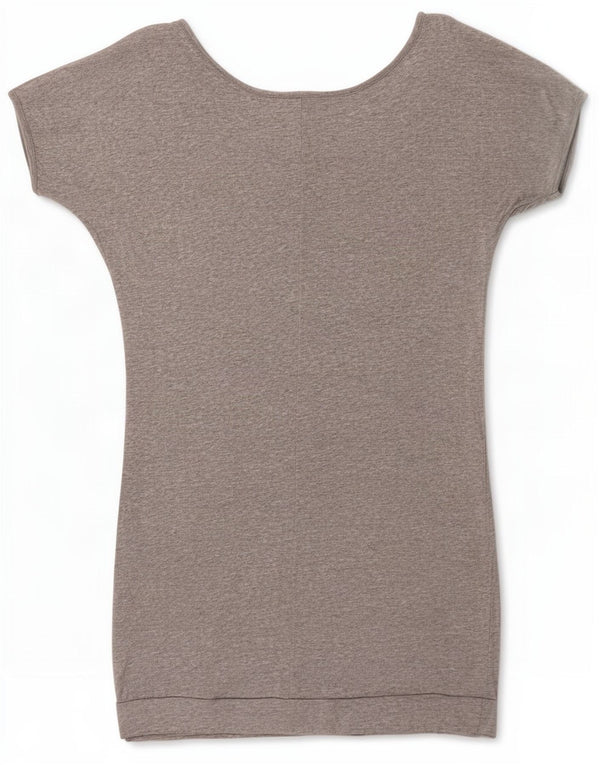 Benetton Womens The Smurfs Graphic T-Shirt Top UK 12 Medium Grey