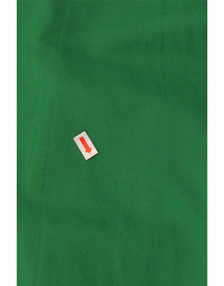 VINTAGE Womens Oversized Overcoat EU 46 XL Green Viscose