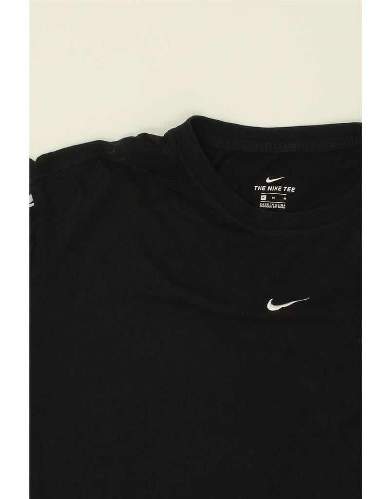 NIKE Mens Graphic T-Shirt Top Medium Black Cotton | Vintage Nike | Thrift | Second-Hand Nike | Used Clothing | Messina Hembry 