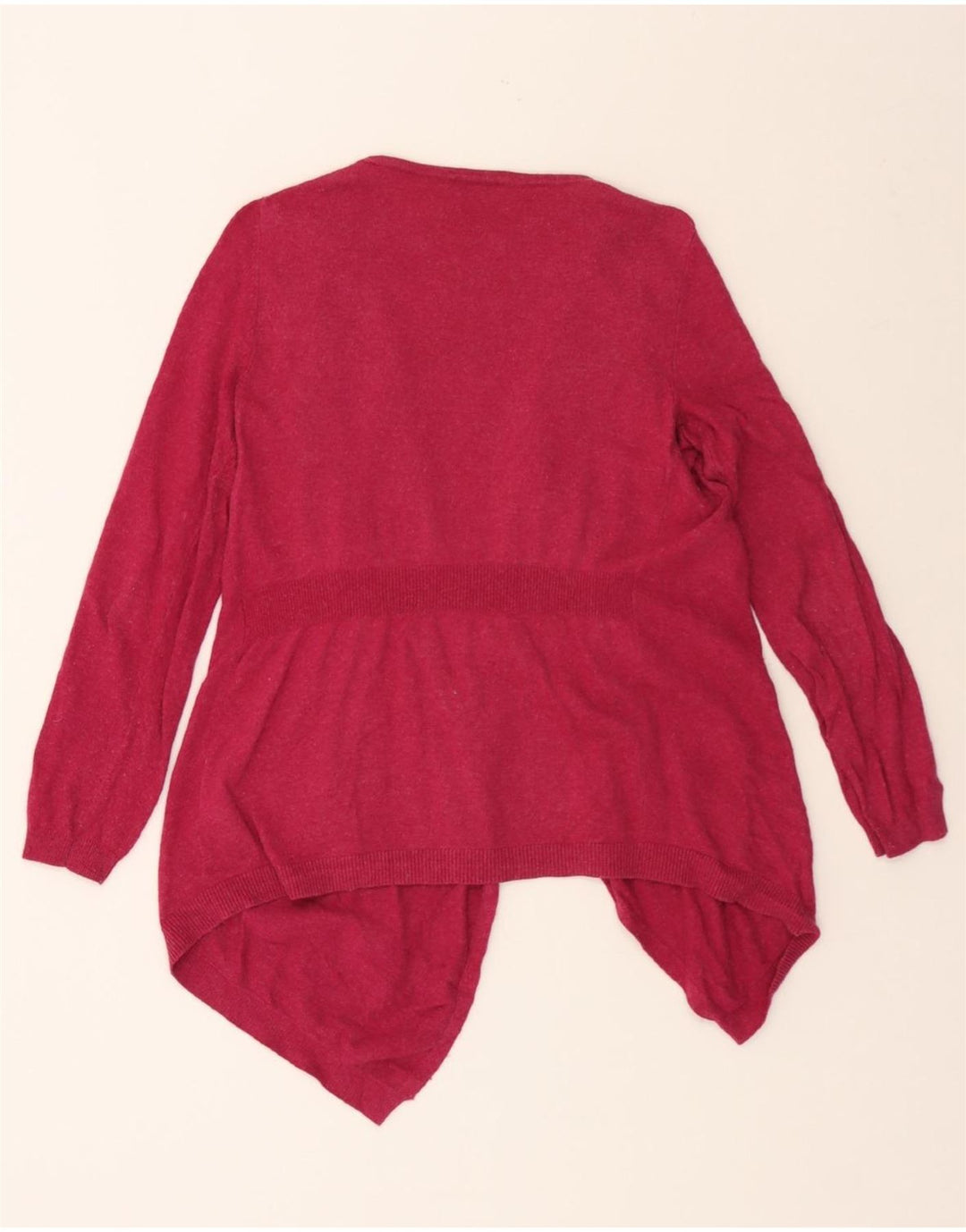 BODEN Womens Open Cardigan Sweater UK 10 Small Pink Cotton Vintage Boden and Second-Hand Boden from Messina Hembry 