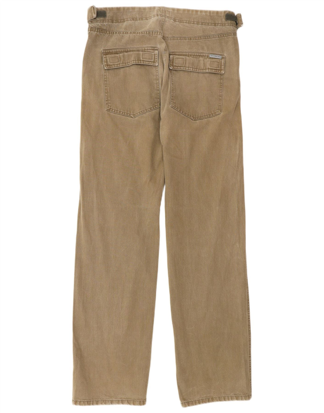 Calvin Klein Mens Straight Jeans W34 L34 Brown