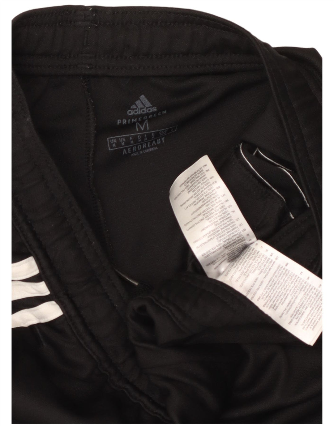 Adidas Mens Aeroready Tracksuit Trousers Medium  Black Polyester