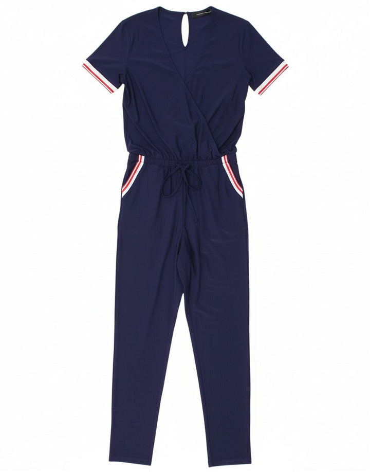 STEFFEN SCHRAUT Womens Jumpsuit UK 6 XS  Navy Blue Polyester
