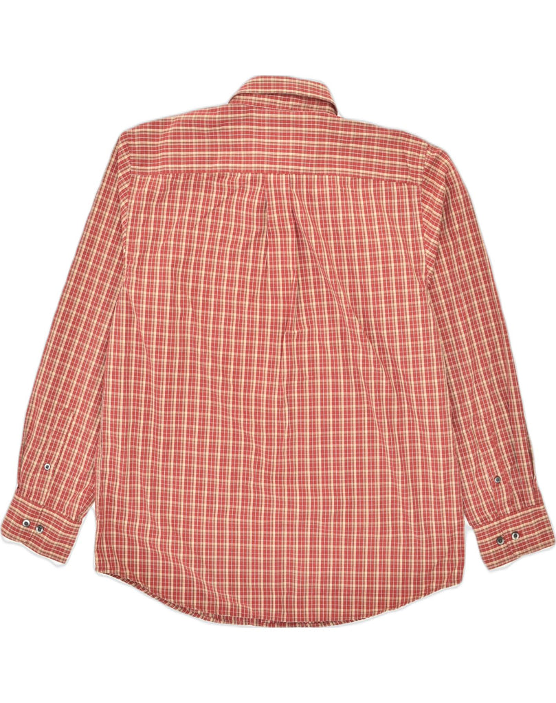 DOCKERS Mens Shirt Large Red Check Cotton | Vintage Dockers | Thrift | Second-Hand Dockers | Used Clothing | Messina Hembry 