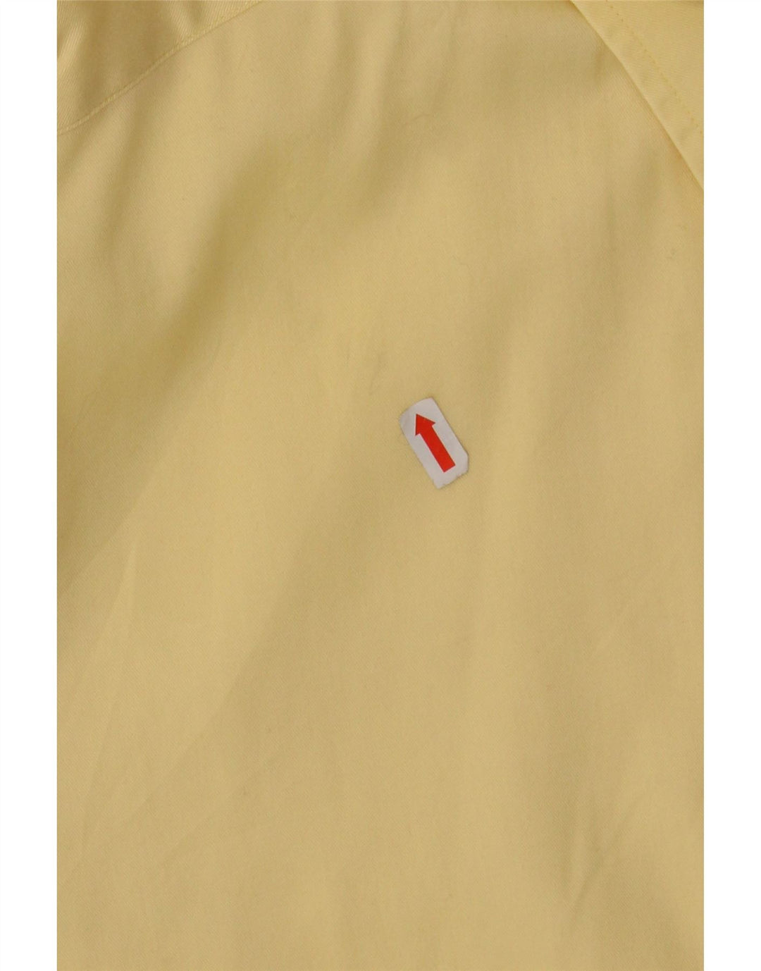 IZOD Mens Regular Fit Shirt Size 17 1/2 XL Yellow Cotton Vintage Izod and Second-Hand Izod from Messina Hembry 