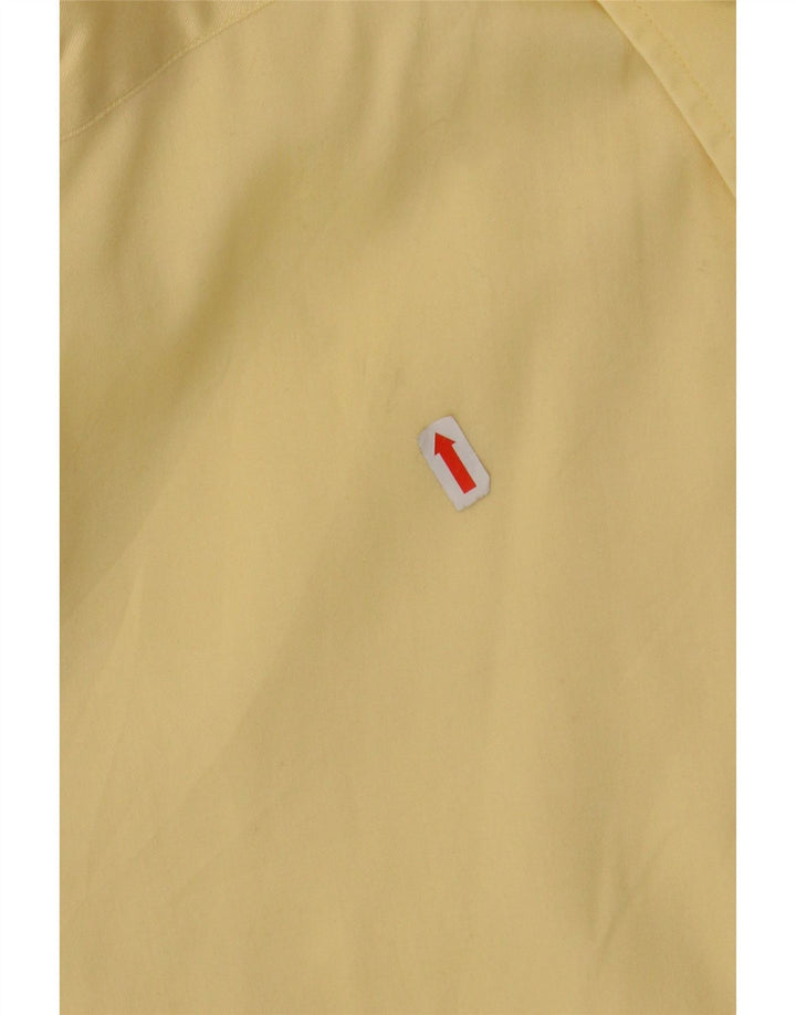 IZOD Mens Regular Fit Shirt Size 17 1/2 XL Yellow Cotton Vintage Izod and Second-Hand Izod from Messina Hembry 