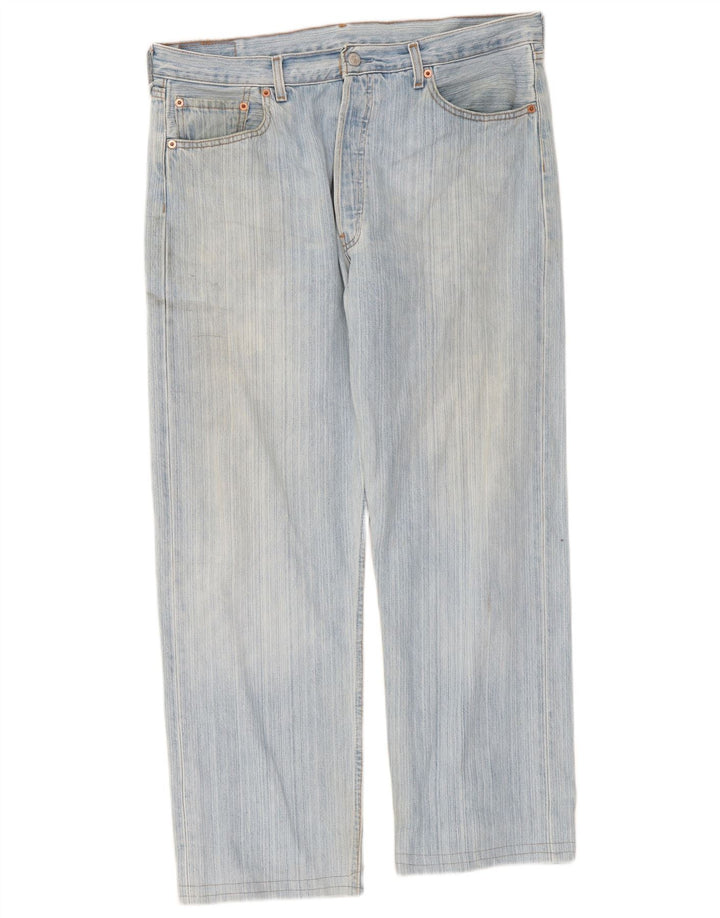 Levi's Womens 501 Straight Jeans W38 L29 Blue