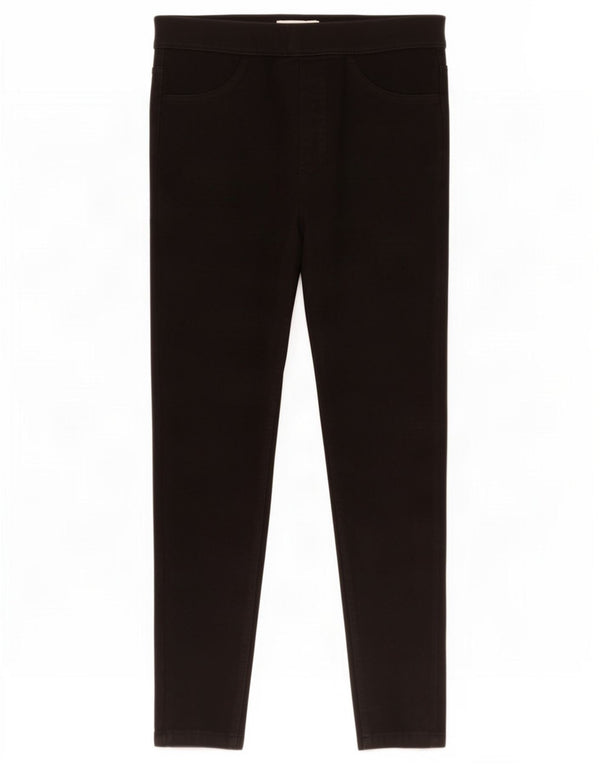 Marks & Spencer Womens Jegging Cropped Jeans UK 12 Medium W28 L25 Black