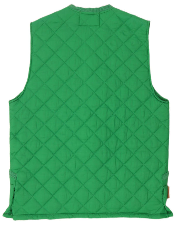 Husky Mens Quilted Gilet UK 44 2XL Green