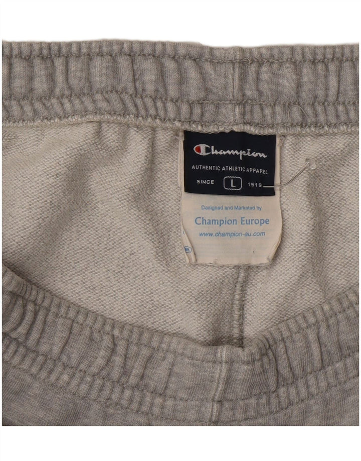 Champion Mens Tracksuit Trousers Joggers Large  Grey