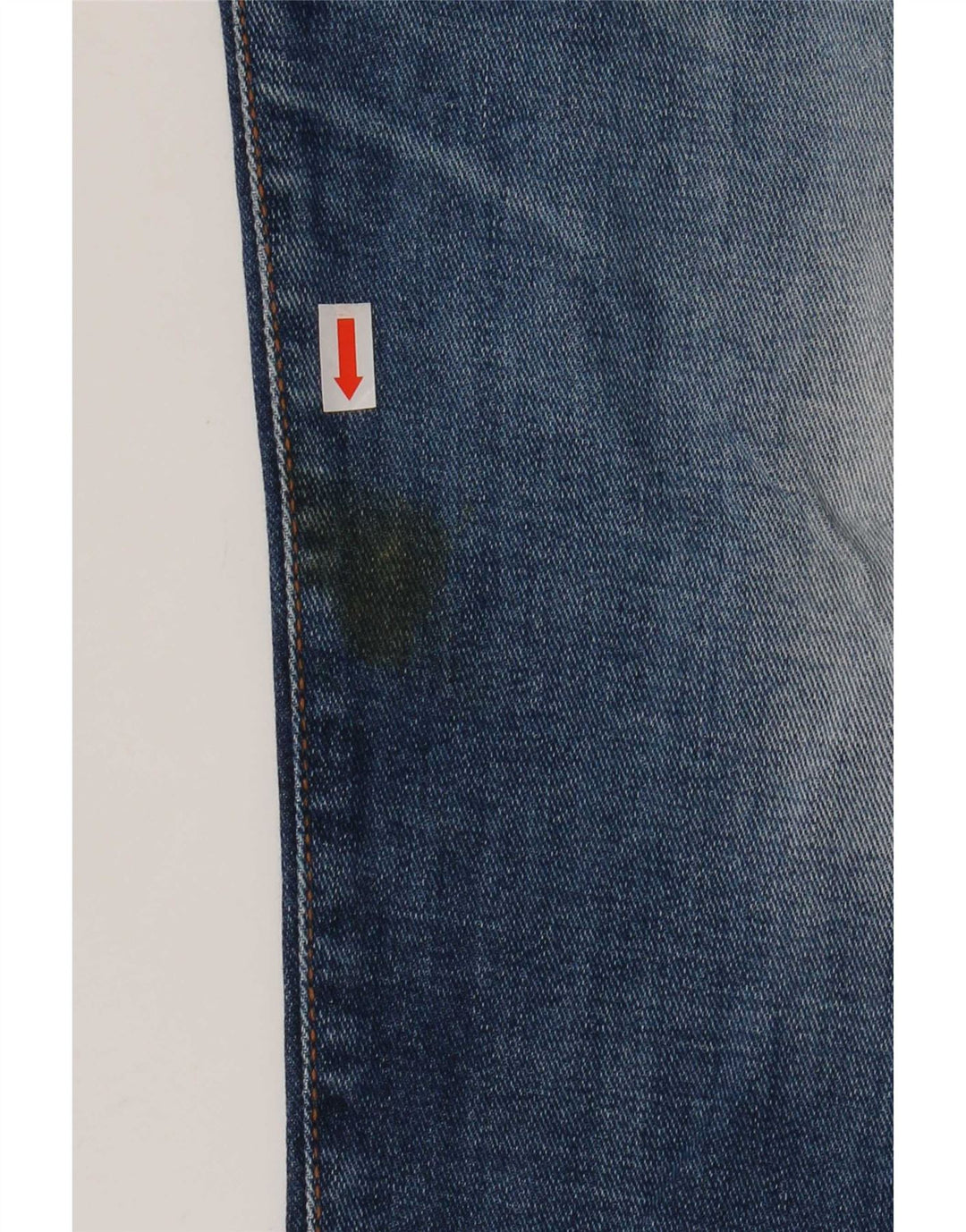Roy Rogers Mens Slim Jeans W36 L30 Blue Cotton