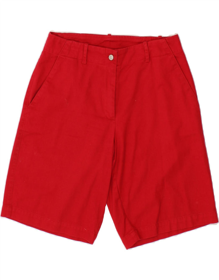 BEST COMPANY Womens Chino Shorts IT 42 Medium W28 Red Cotton Vintage Best Company and Second-Hand Best Company from Messina Hembry 