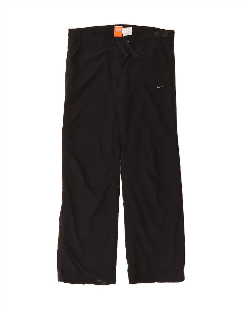 NIKE Womens Tracksuit Trousers UK 8/10 Small  Black Polyester Vintage Nike and Second-Hand Nike from Messina Hembry 