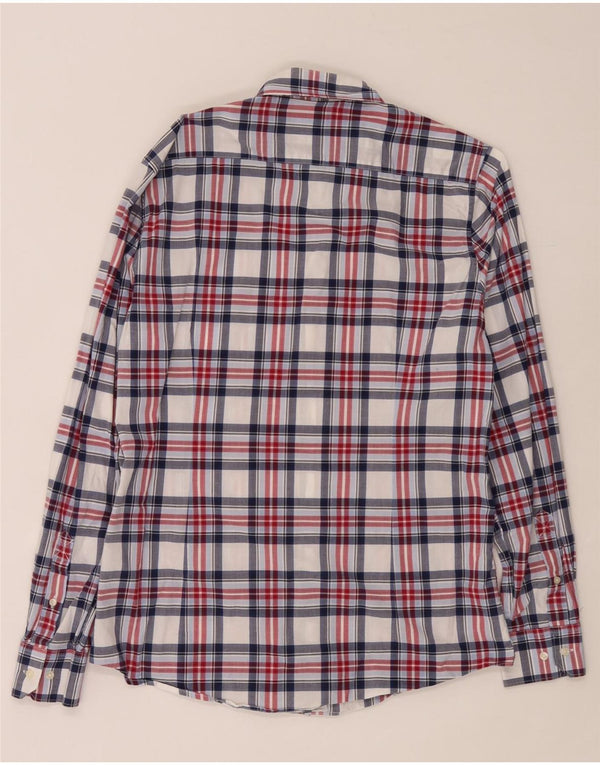Barbour Mens Tailored Fit Shirt Medium Multicoloured Check Cotton