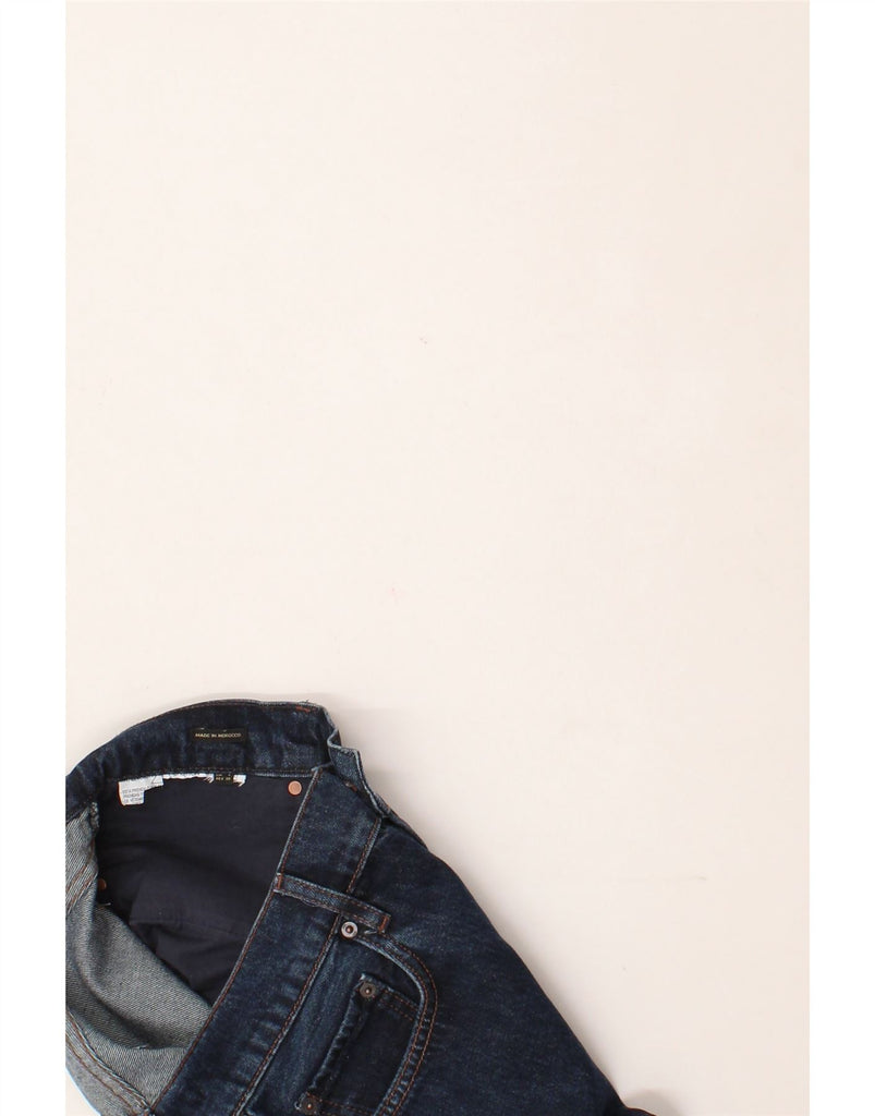 MASSIMO DUTTI Womens Straight Jeans EU 40 Medium W30 L30 Navy Blue Cotton Vintage Massimo Dutti and Second-Hand Massimo Dutti from Messina Hembry 