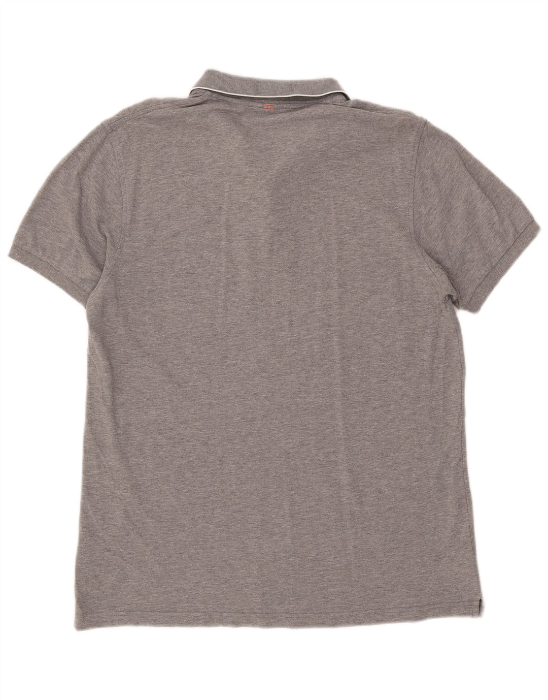SUN68 Mens Polo Shirt XL Grey Flecked Cotton