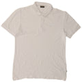 Napapijri Mens Polo Shirt Large White Cotton