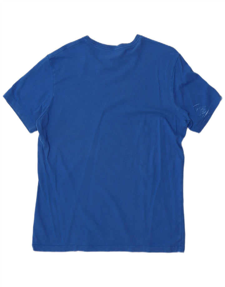 Jack Wills Mens Classic Fit T-Shirt Top Medium Blue Cotton